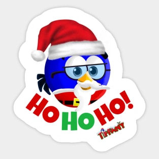 TIFFANY Christmas Santa Enrique HO HO HO! Sticker